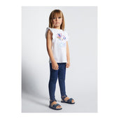Mayoral Girls Denim Look 2pc Legging Set